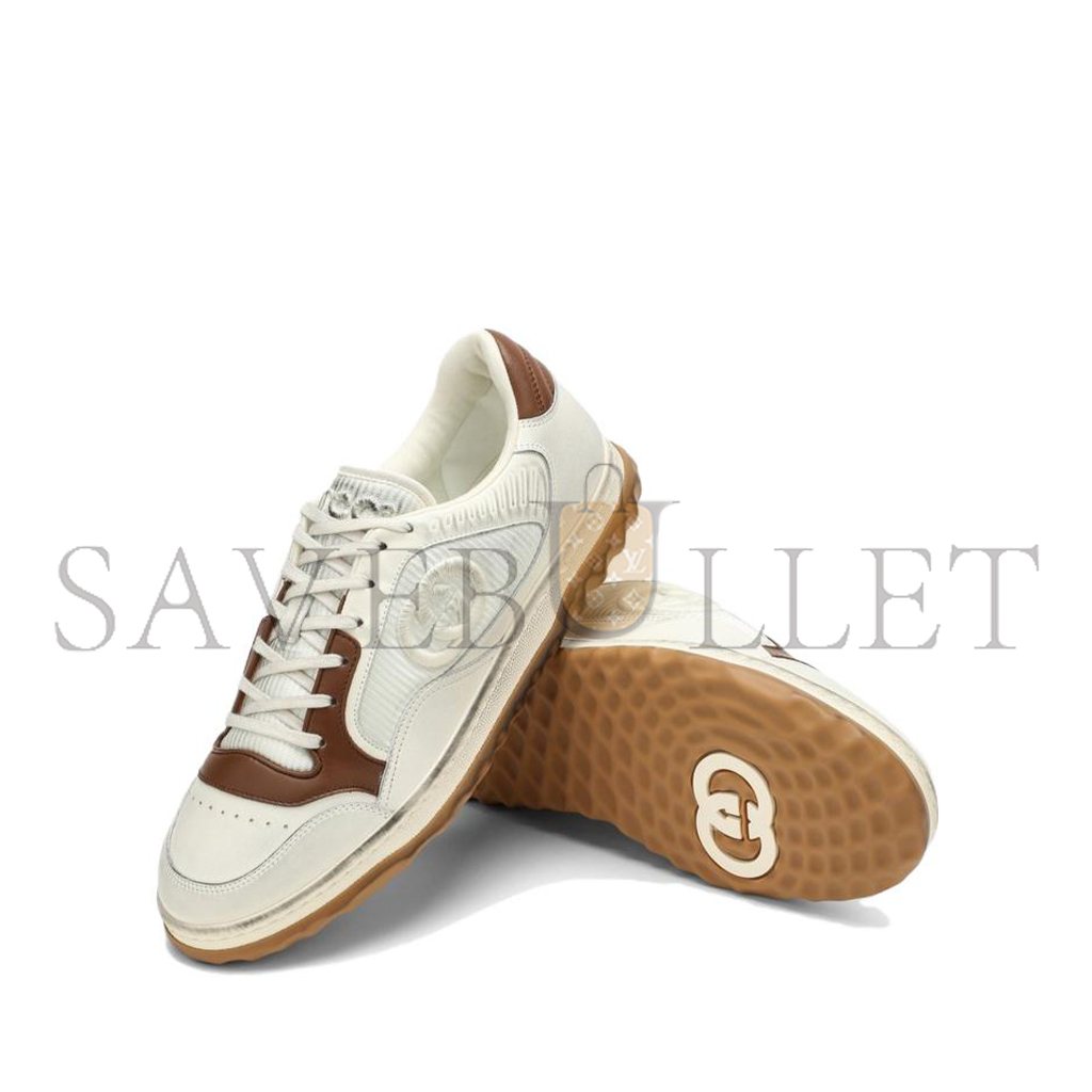 GUCCI MAC80 SNEAKER 'OFF WHITE BROWN'741656